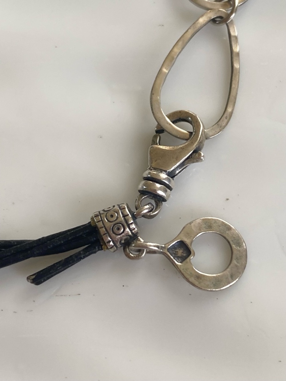 Silpada Boho Charm Black Cord Bracelet
B2476 fits up to 8.5 inches - Picture 5 of 7